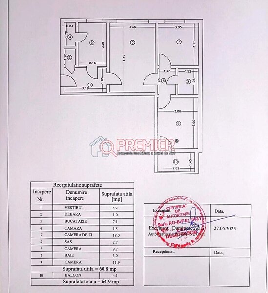 Brancoveanu - Izvorul Crisului - 3 camere